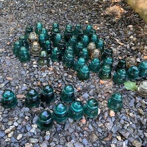 Hemingray (3) vintage glass insulators